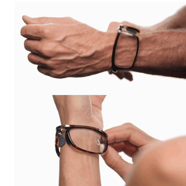 Foldable Wristband Reading Glasses
