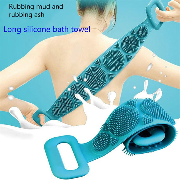 Magic Silicone Bath Brush Back Belt