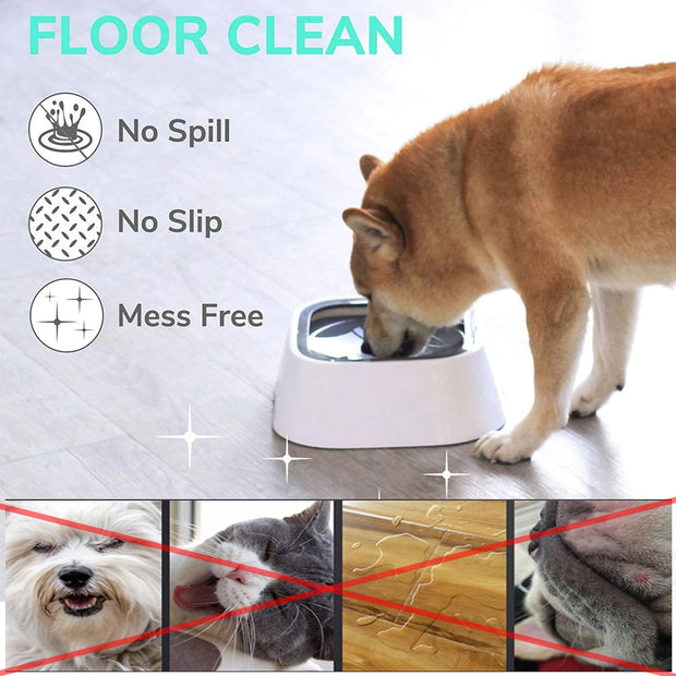 Spill Proof Pet Water Bowl