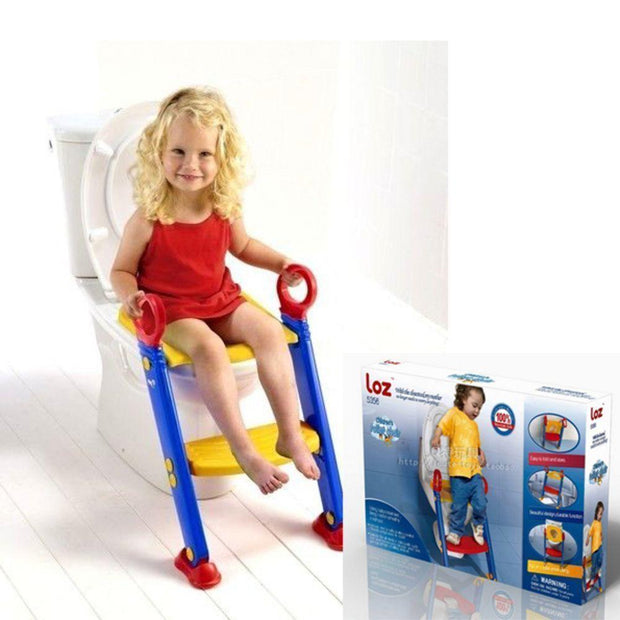 Folding Potty Training Seat With Ladder