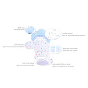 Baby Teether Gloves Squeaky Mitten Toy