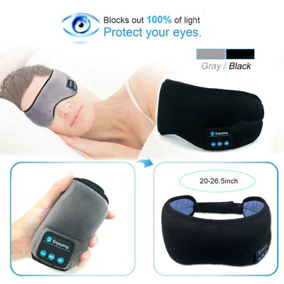 Sleeping mask with Headphones