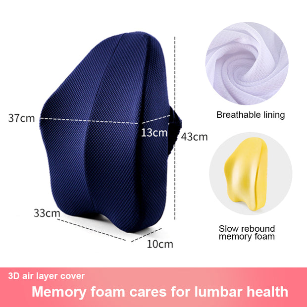 Back and Hip Support Cushion