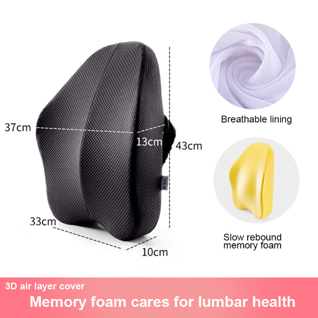 Back and Hip Support Cushion